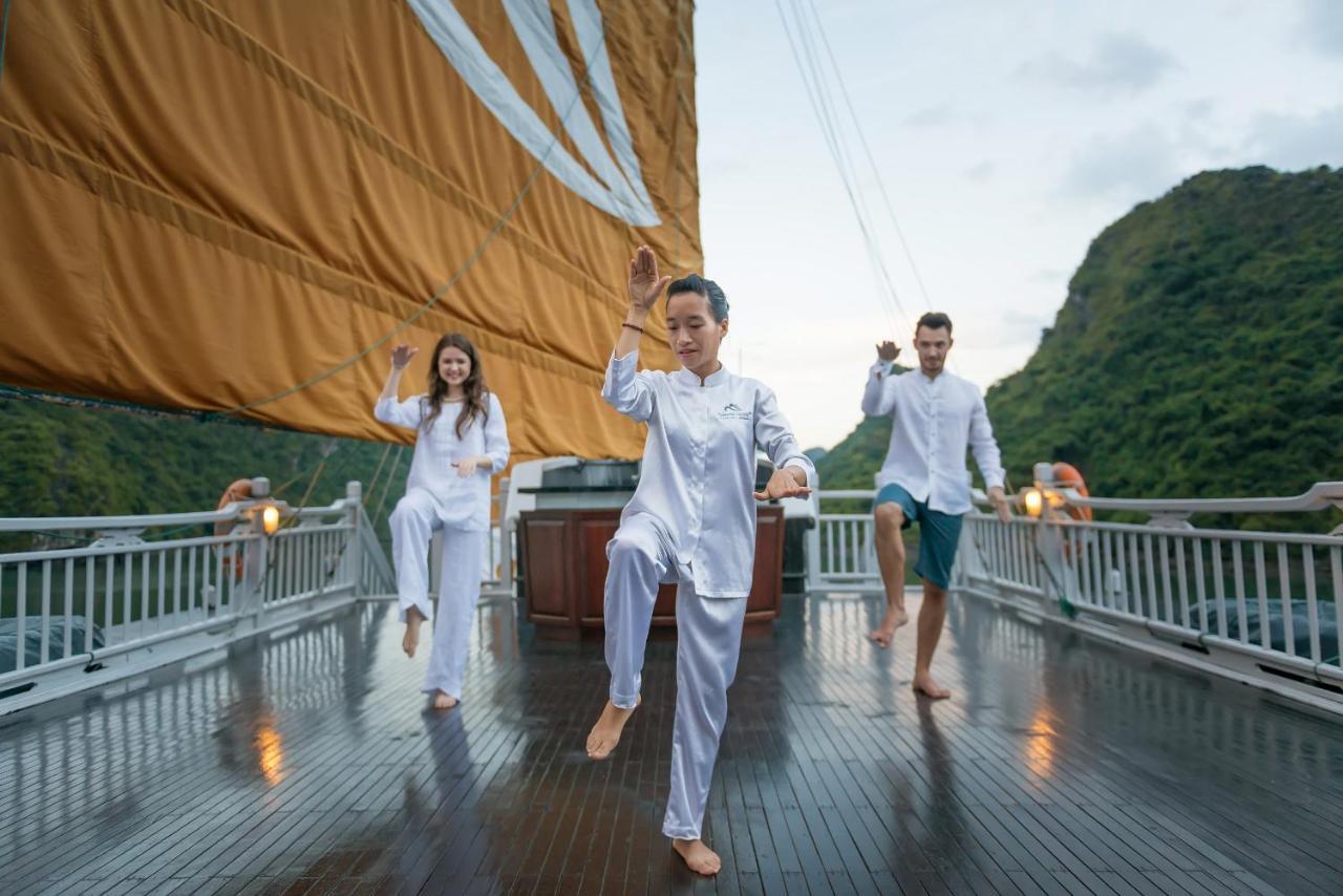 Paradise Sails Cruise Hạ Long-öböl Kültér fotó