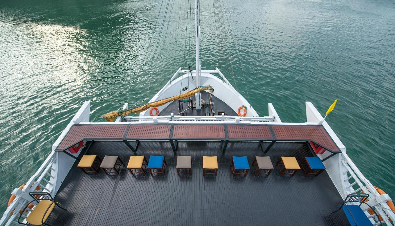 Paradise Sails Cruise Hạ Long-öböl Kültér fotó