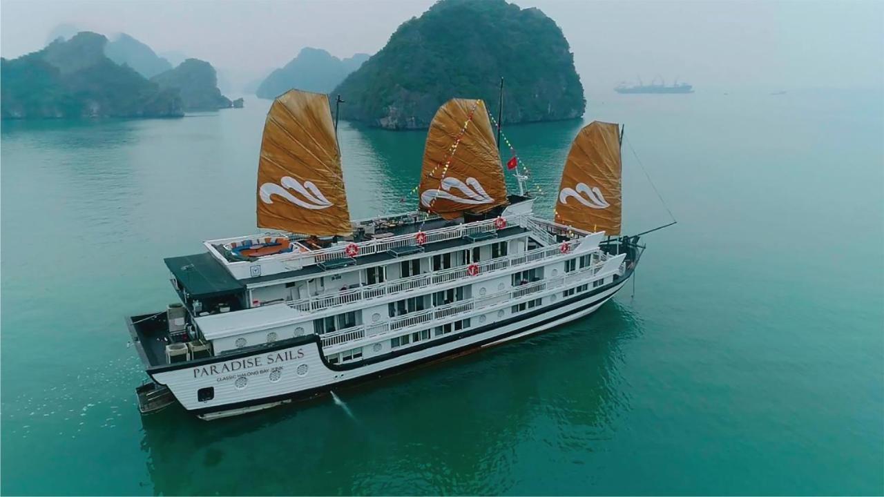Paradise Sails Cruise Hạ Long-öböl Kültér fotó