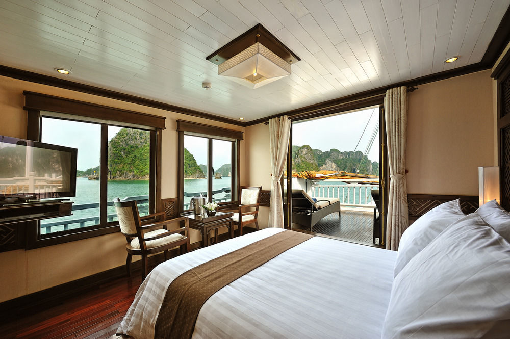 Paradise Sails Cruise Hạ Long-öböl Kültér fotó