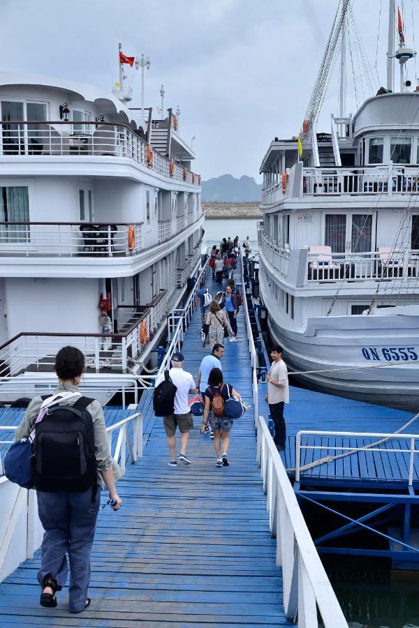 Paradise Sails Cruise Hạ Long-öböl Kültér fotó