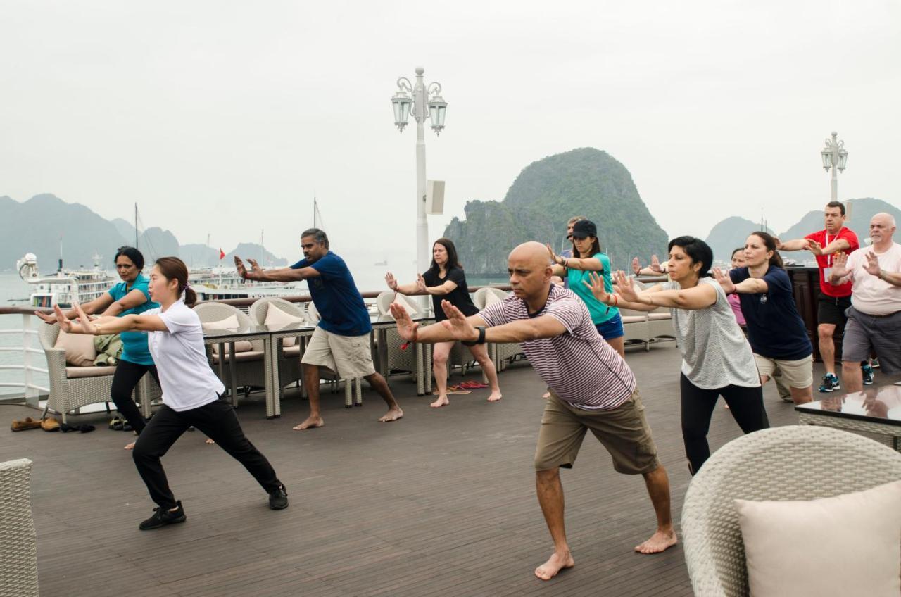 Paradise Sails Cruise Hạ Long-öböl Kültér fotó